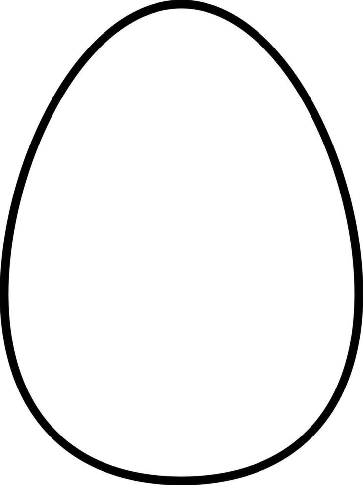 Flat illustration of an Egg. vector