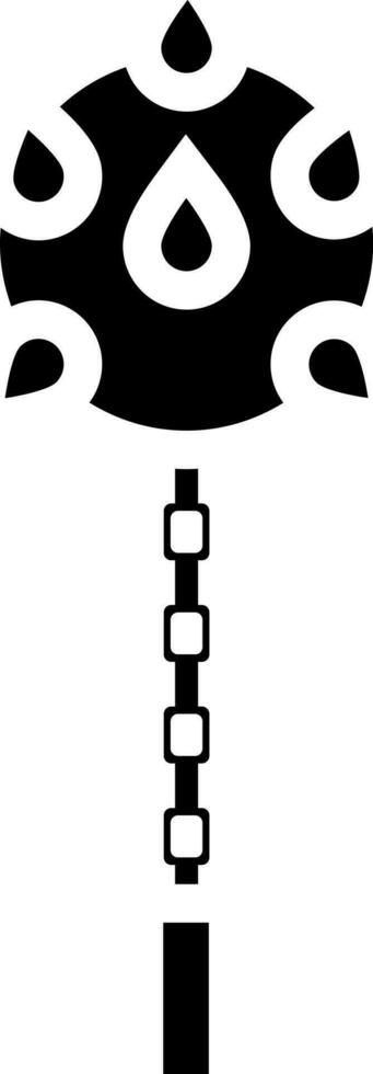 aislado nanchaku icono o símbolo. vector