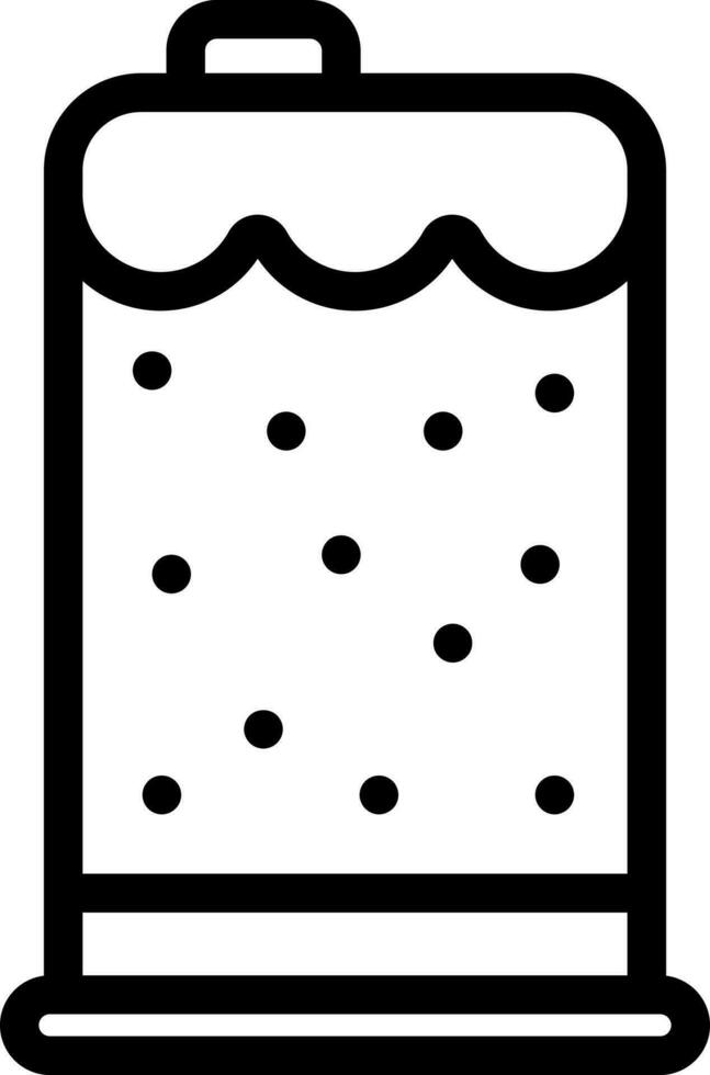 Isolaetd fish food icon in flat style. vector
