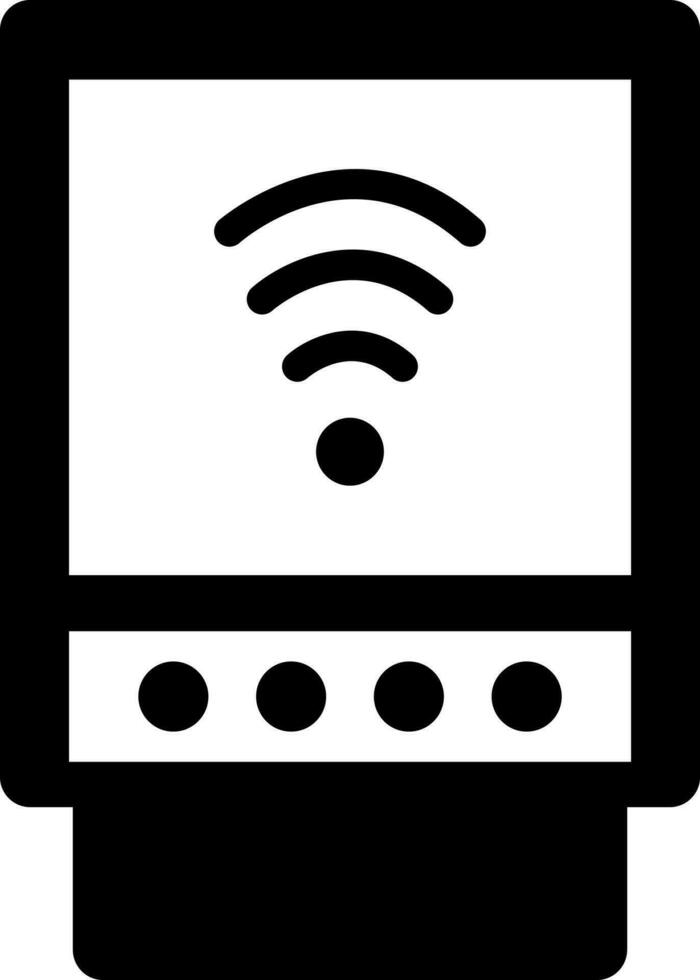 Vector illustration of detector icon.