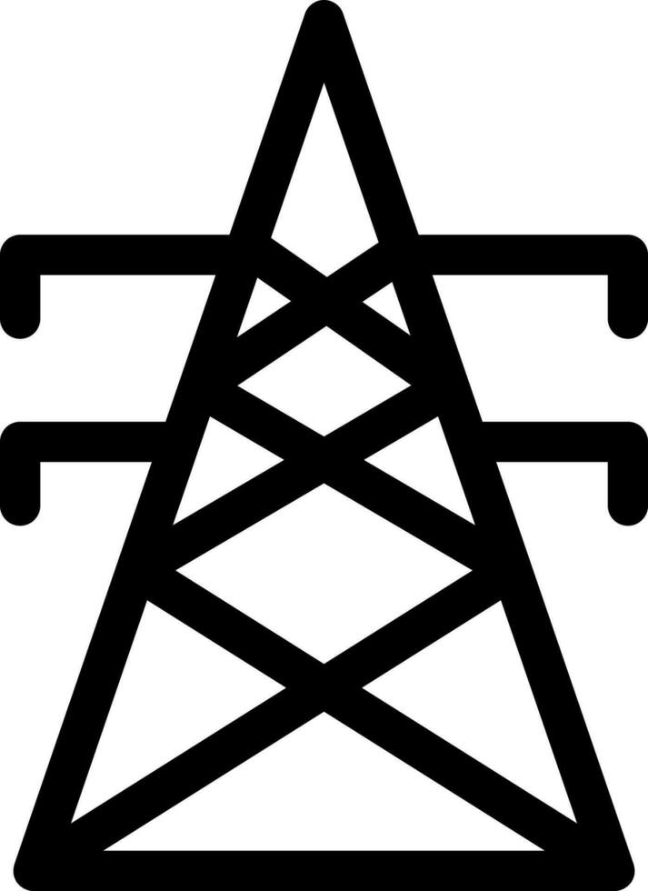 Power transmission icon or symbol. vector