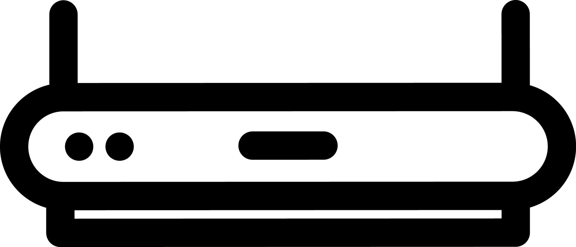 Router icon or symbol in line art. 24291481 Vector Art at Vecteezy