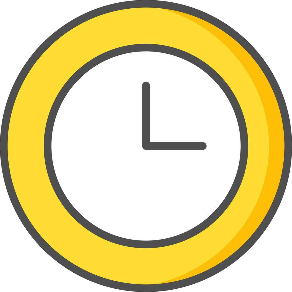 vector ilustración de reloj icono.