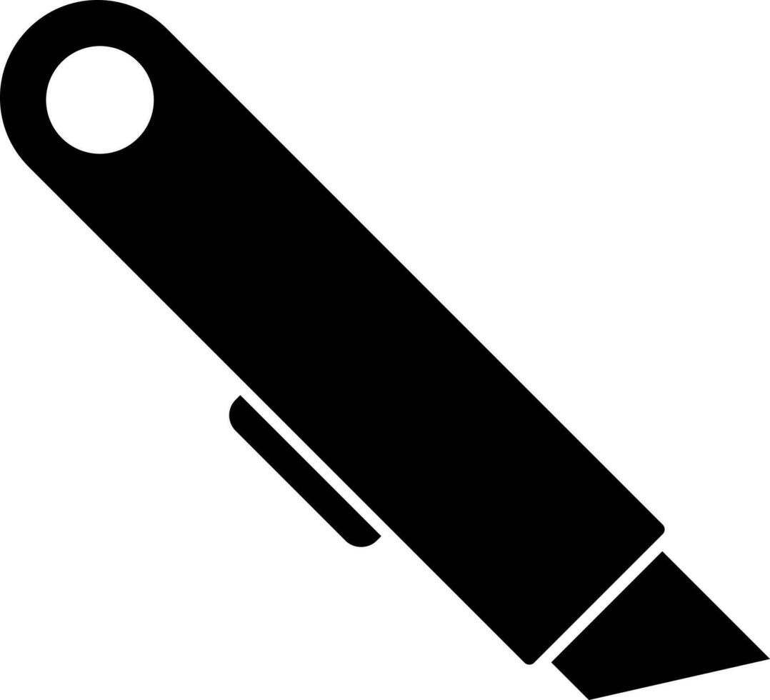vector ilustración de cortador icono o símbolo.