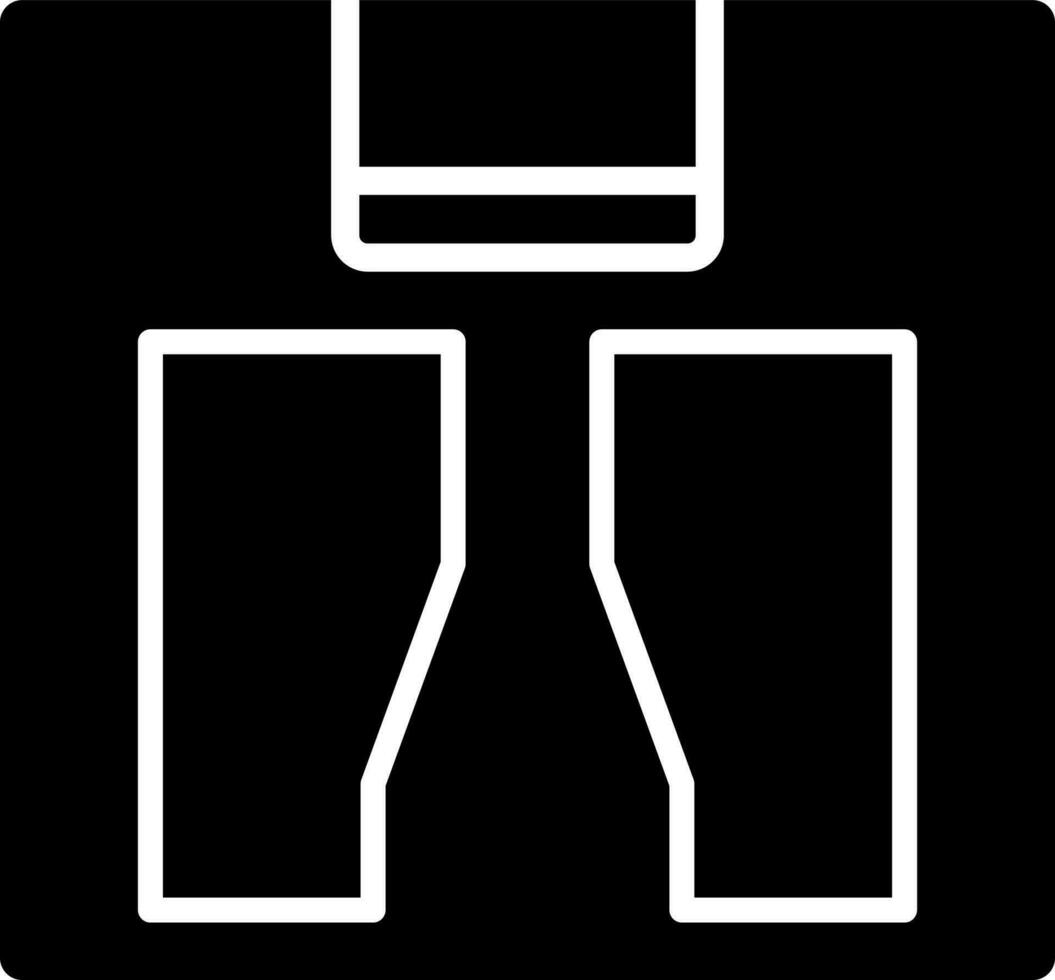 Smart wireless weight scale icon or symbol. vector
