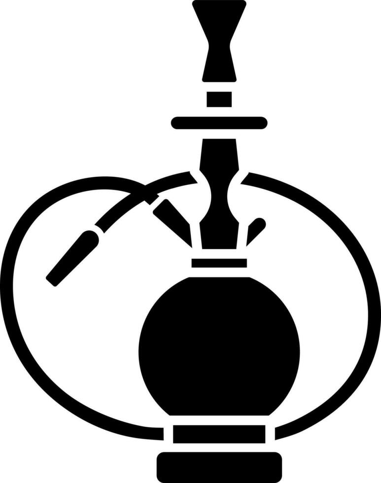 Vector illustration of hookah icon.