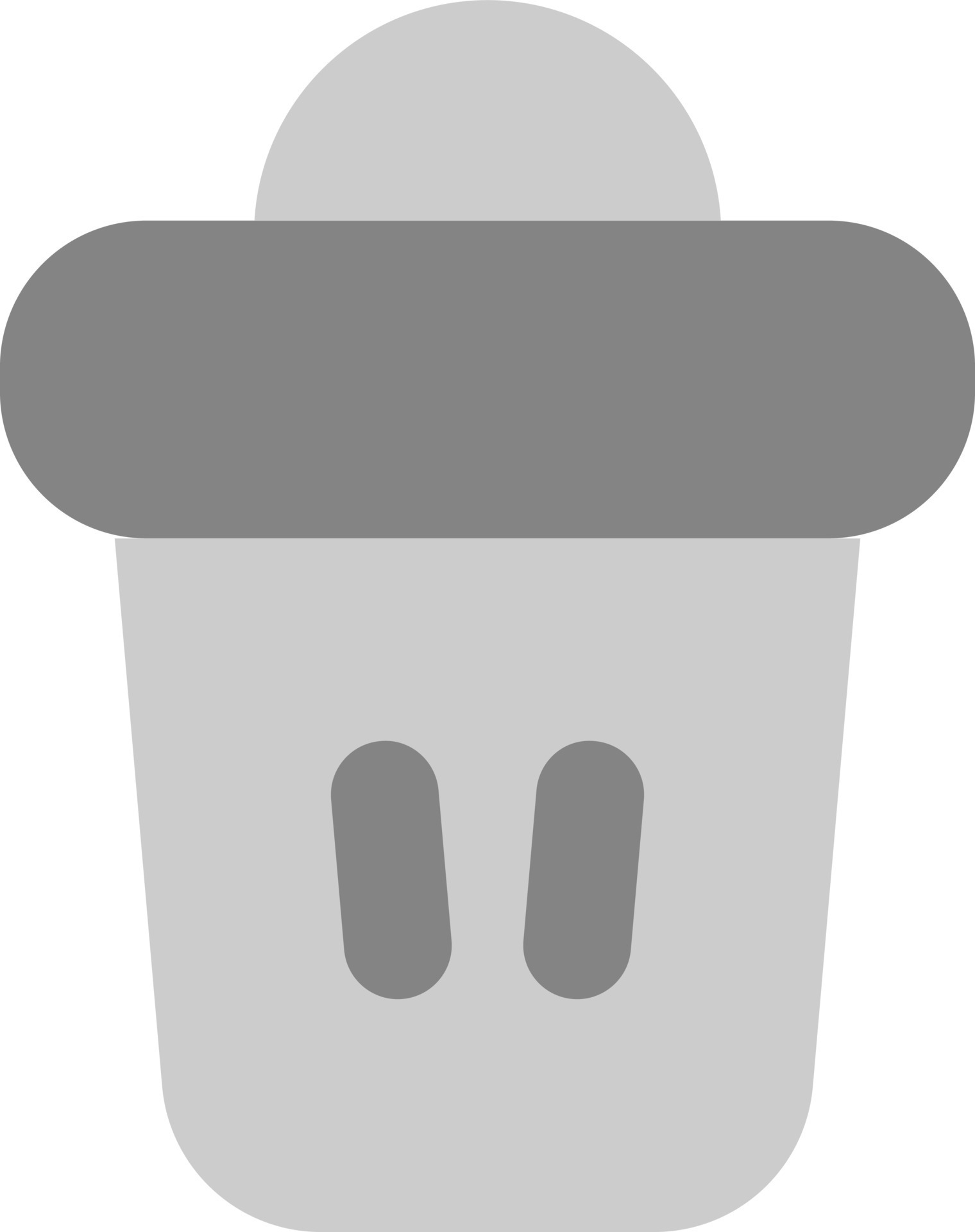 Recycling Bin icon in gray color. 24292940 Vector Art at Vecteezy