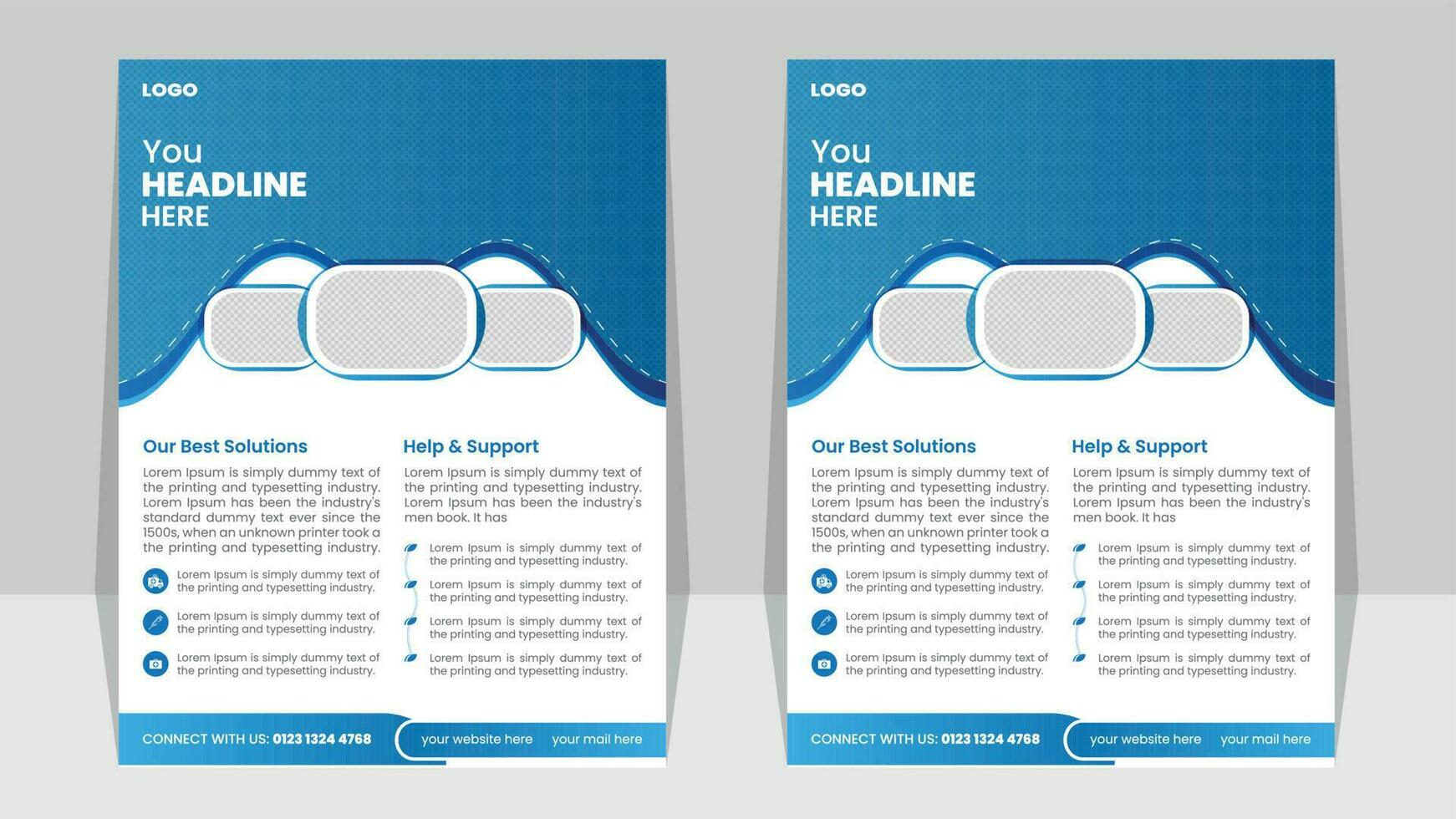 Healthcare cover a4 template design for a report and medical brochure design, flyer, leaflets decoration for printing and presentation vector illustration