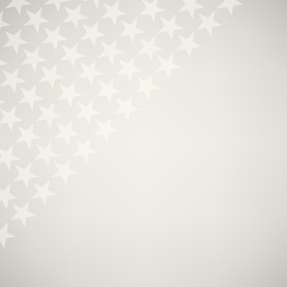 Stars decorated creative background. vector
