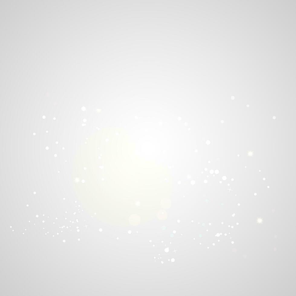 Shiny abstract background with dots and stars. vector