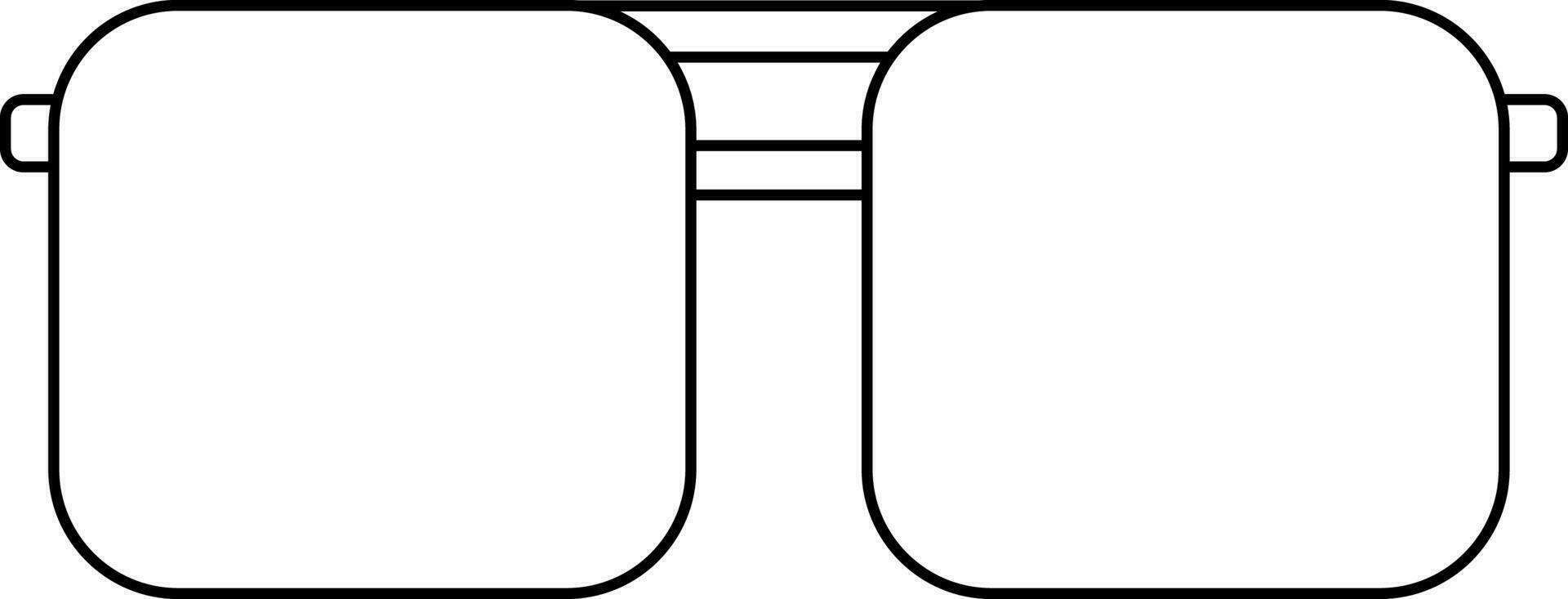 Line art eyeglasses on background. 24294515 Vector Art at Vecteezy