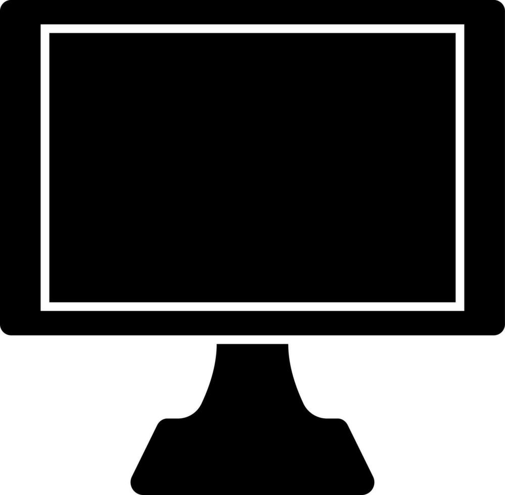Illustration of desktop icon or symbol. vector