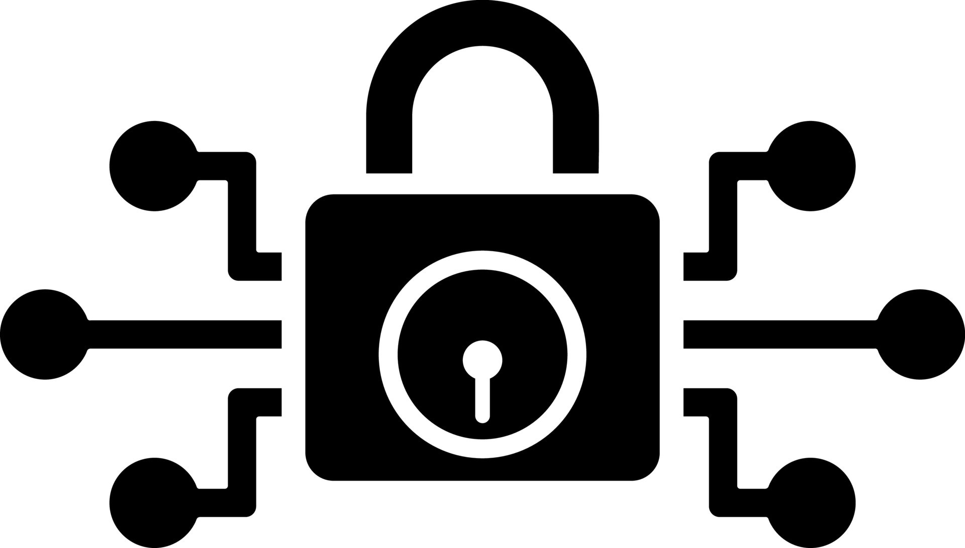Encryption icon in Black and White color. 24294708 Vector Art at Vecteezy