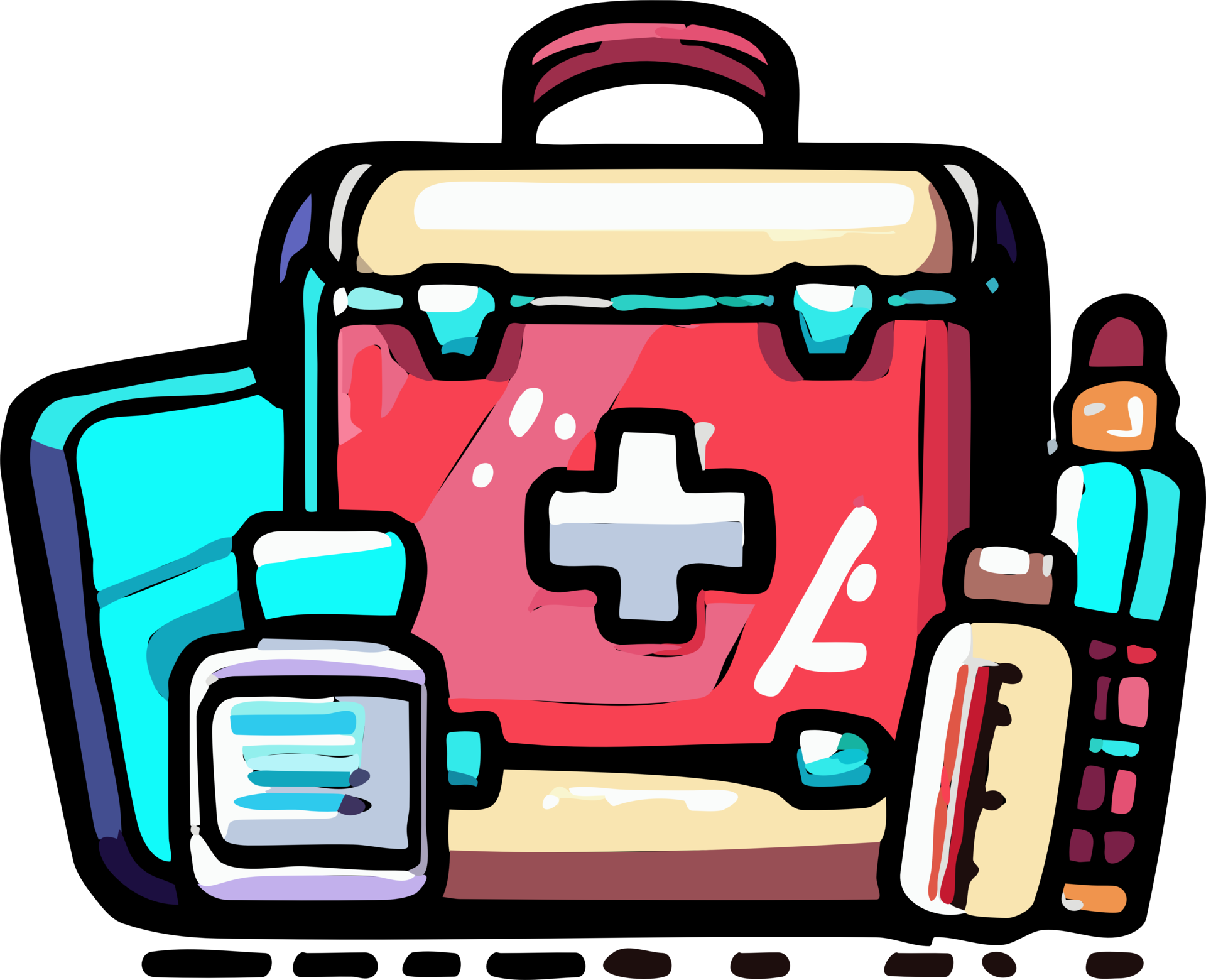 Emergency kit png graphic clipart design 24295548 PNG