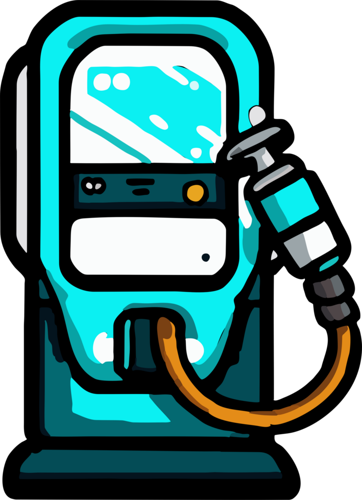 EV car charger png graphic clipart design