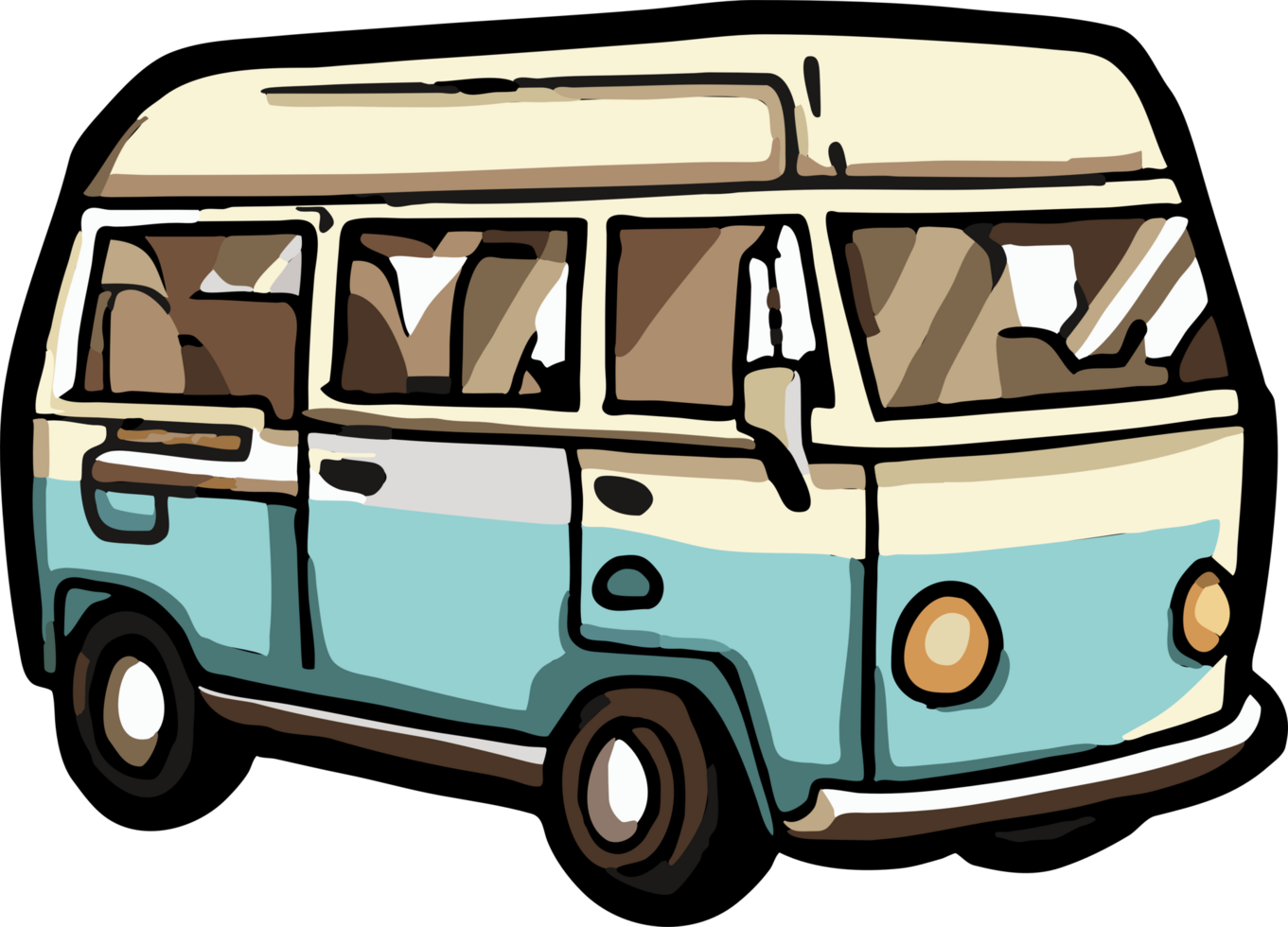 Van png graphic clipart design