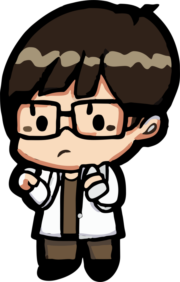 scientist png graphic clipart design