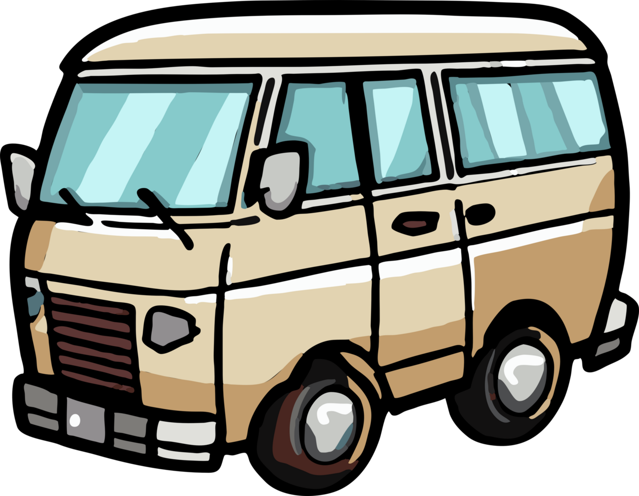 Van png graphic clipart design