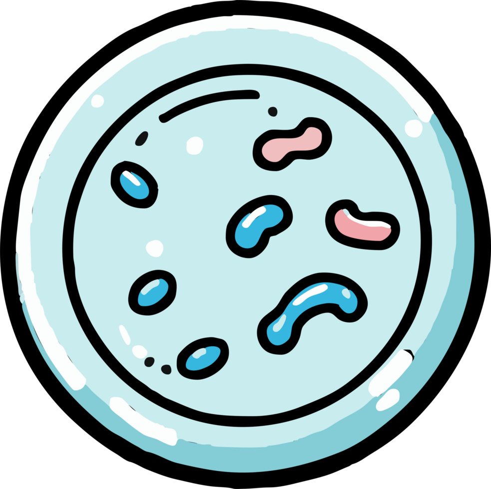 Petri dish png graphic clipart design