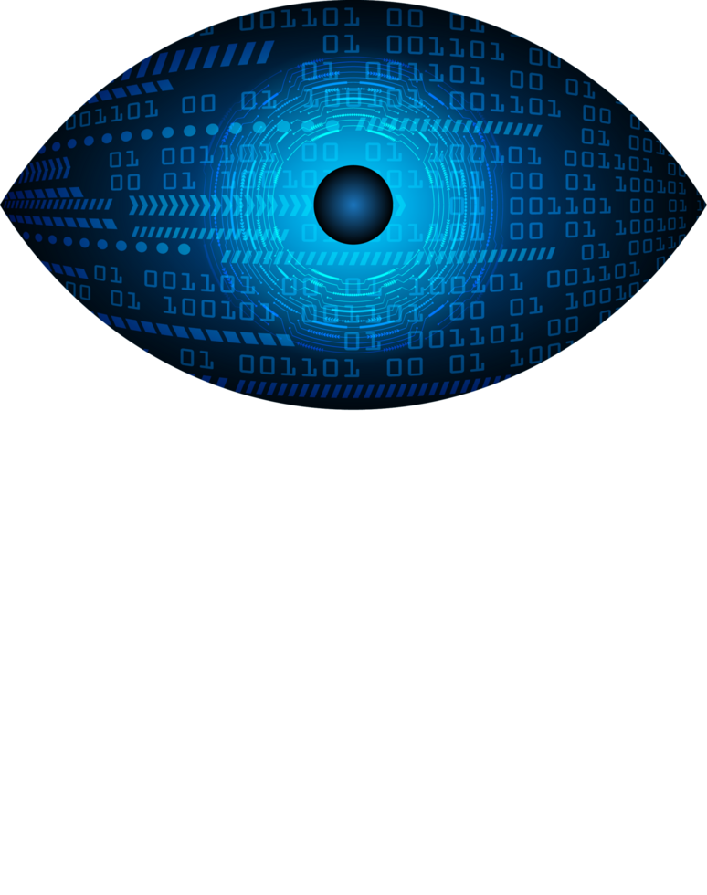 Modern Technology Eye Crop-out png