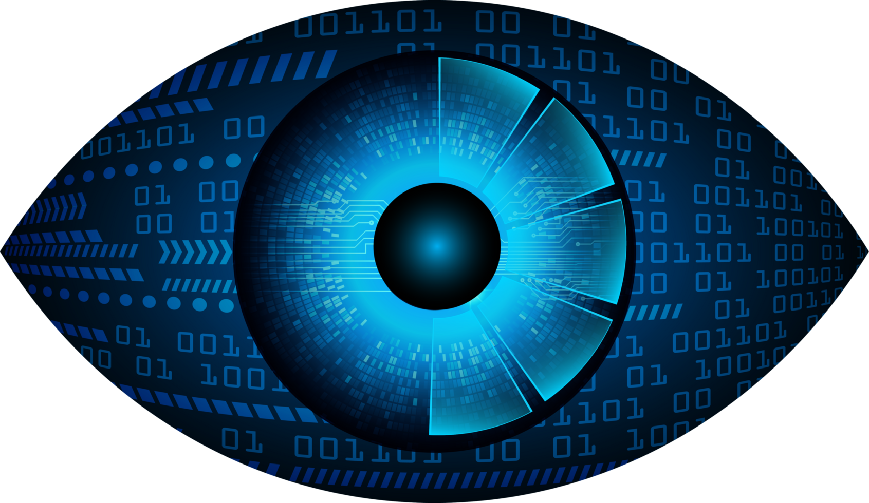 Modern Technology Eye Crop-out png