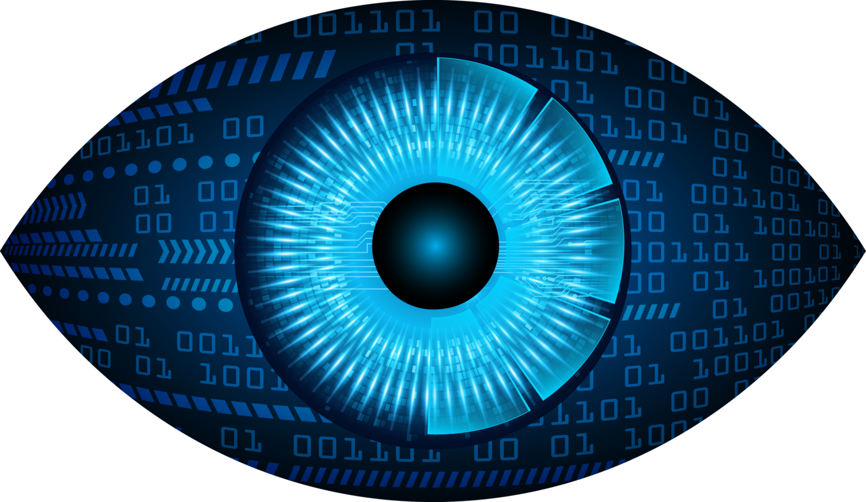 Modern Technology Eye Crop-out png