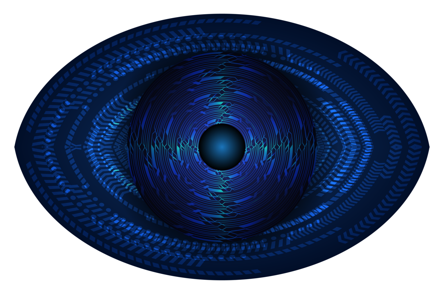 Modern Technology Eye Crop-out png