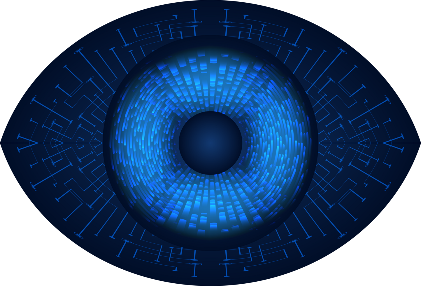 Modern Technology Eye Crop-out png