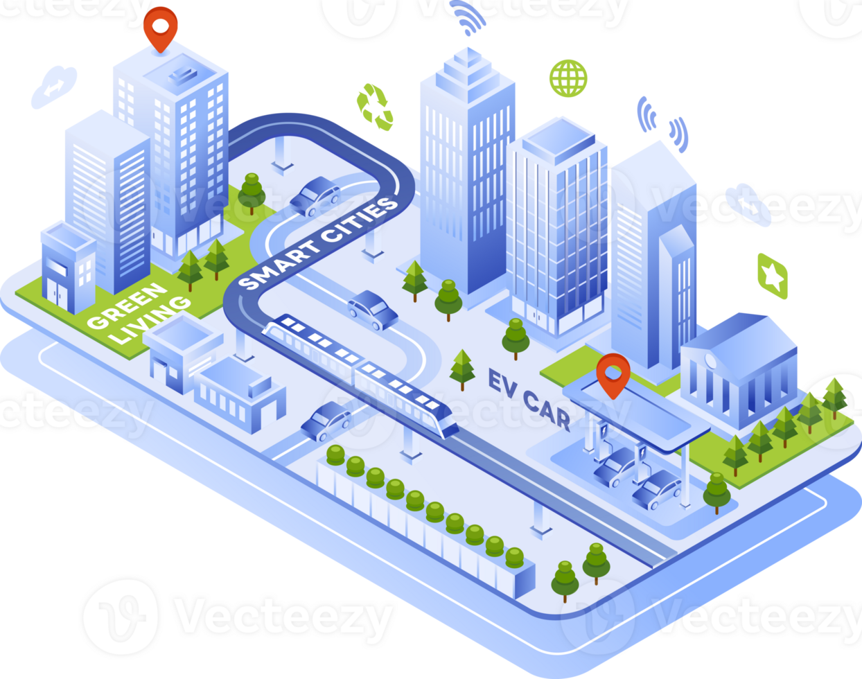 Smart Cities Business Innovation png