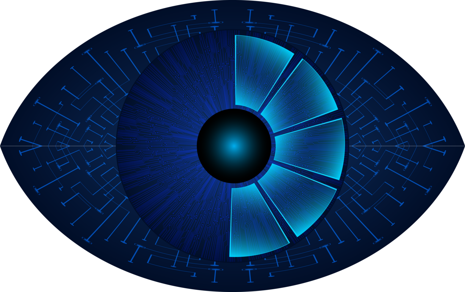 Modern Technology Eye Crop-out png