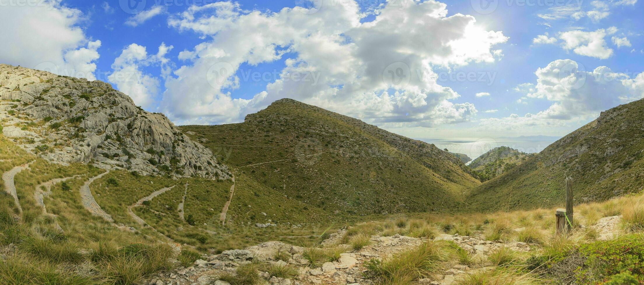 colinas en el Español isla de mallorca foto