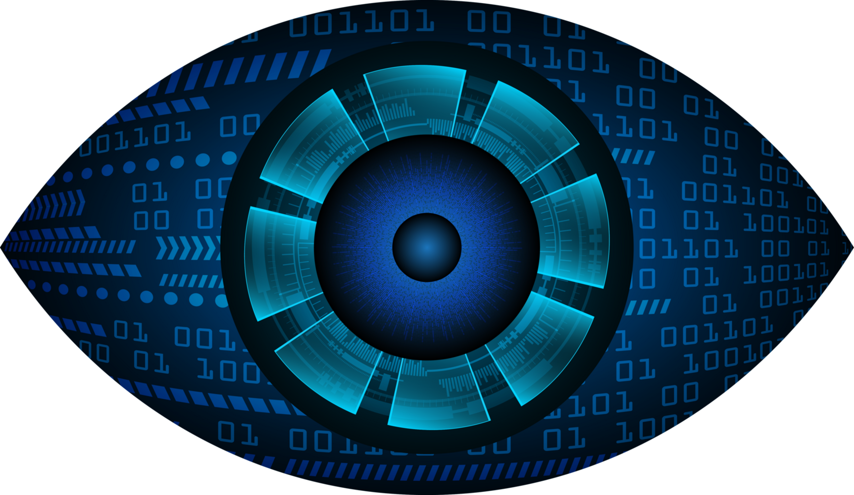 Modern Technology Eye Crop-out png