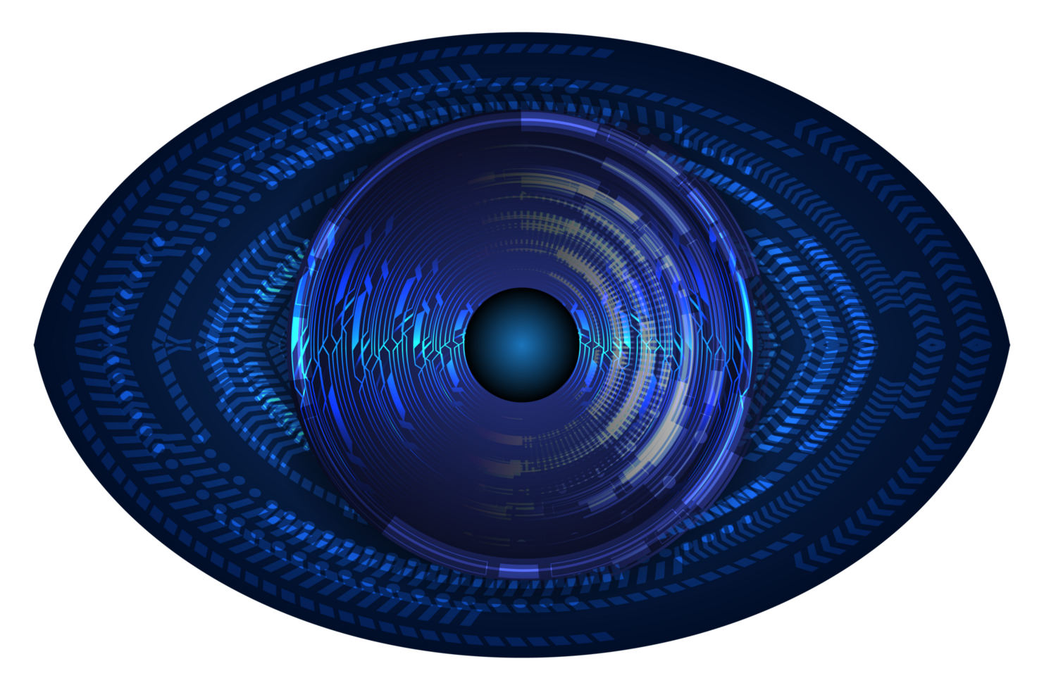 Modern Technology Eye Crop-out png