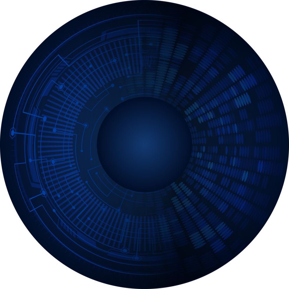 Modern Technology Eye Crop-out png