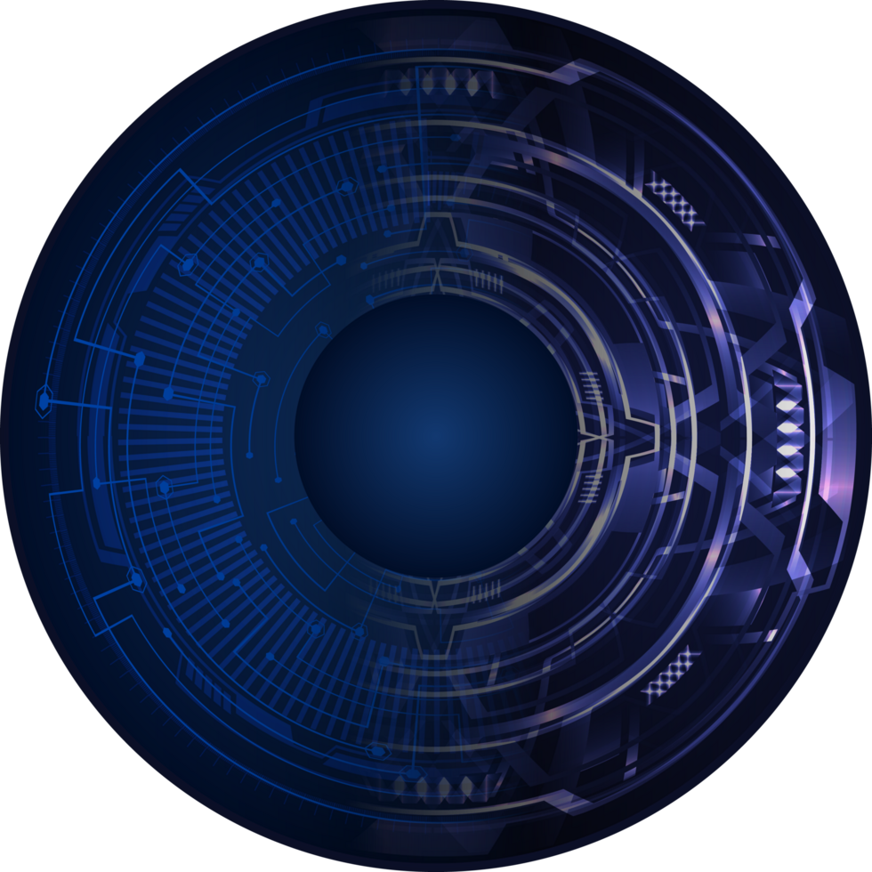 Modern Technology Eye Crop-out png
