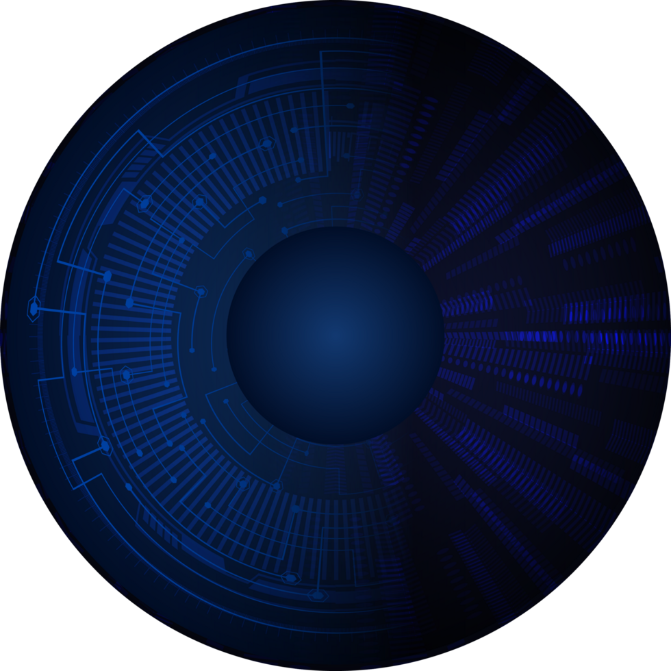 Modern Technology Eye Crop-out png