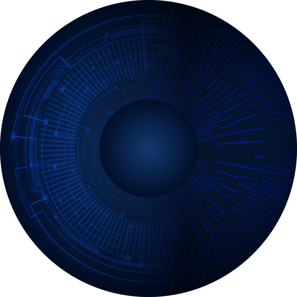 Modern Technology Eye Crop-out png