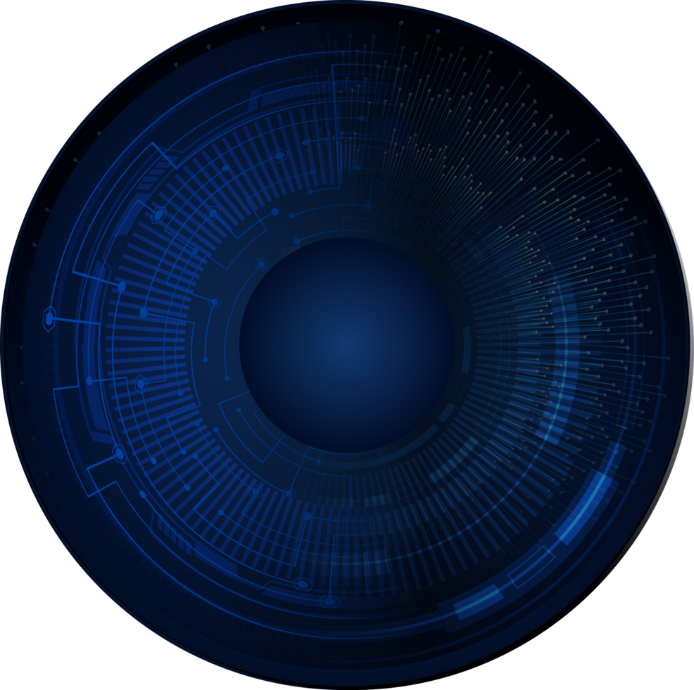 Modern Technology Eye Crop-out png