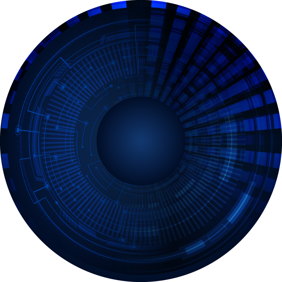 Modern Technology Eye Crop-out png