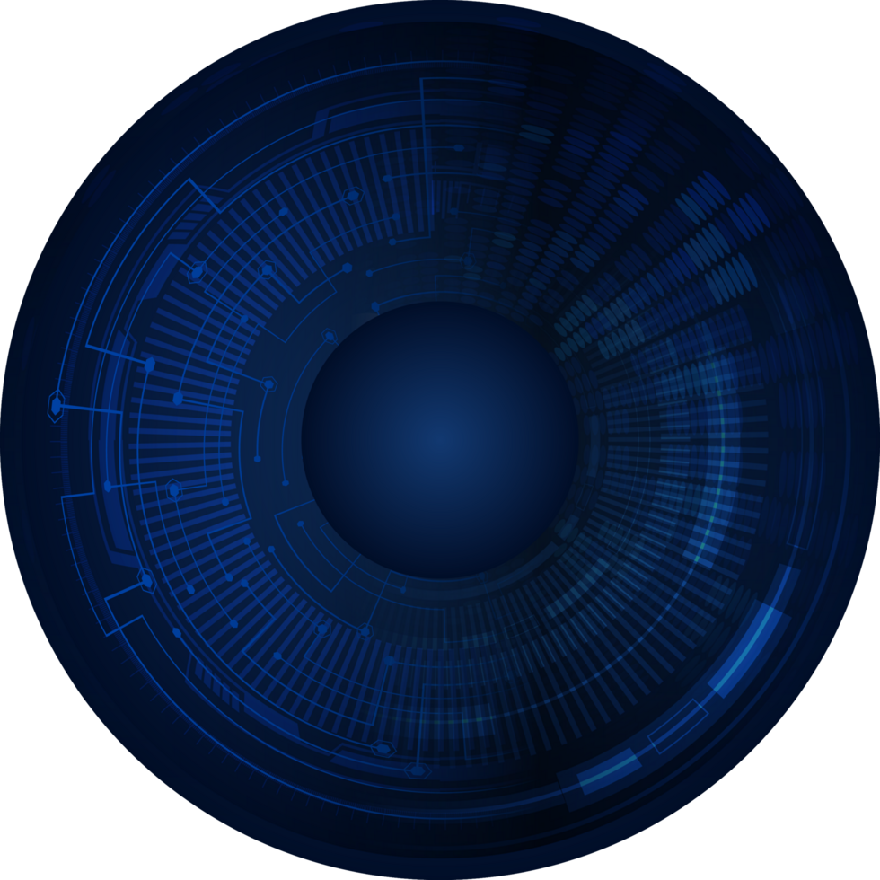 Modern Technology Eye Crop-out png