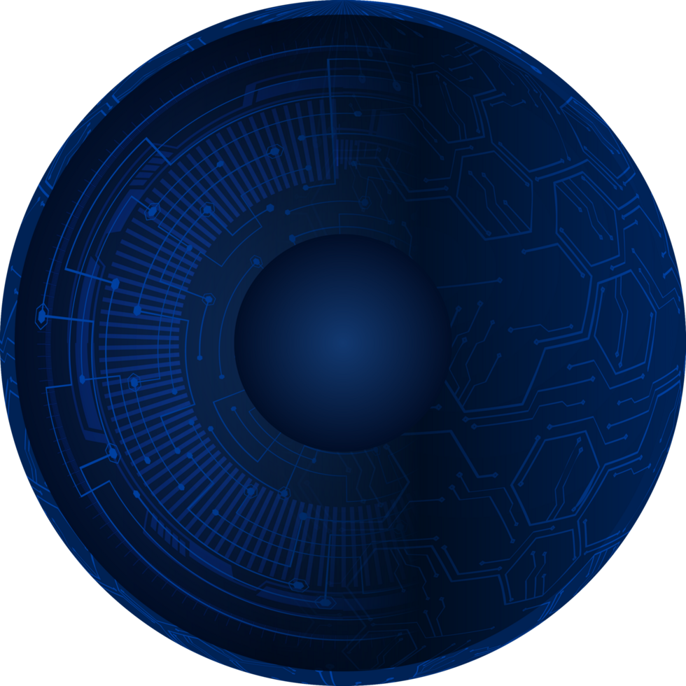 Modern Technology Eye Crop-out png