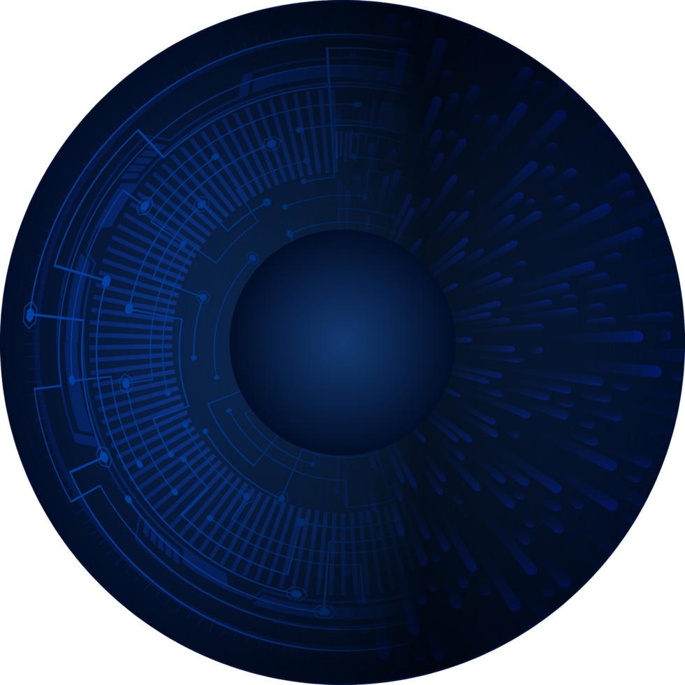Modern Technology Eye Crop-out png