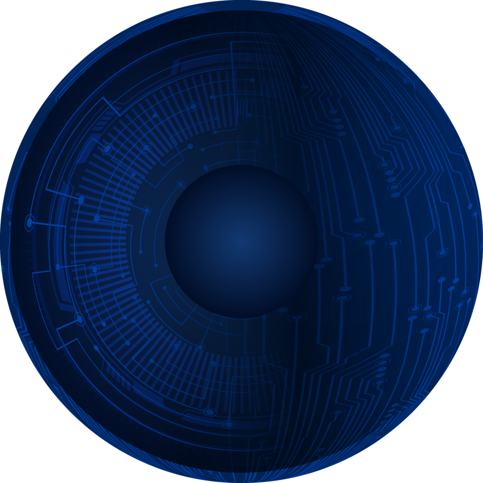 Modern Technology Eye Crop-out png