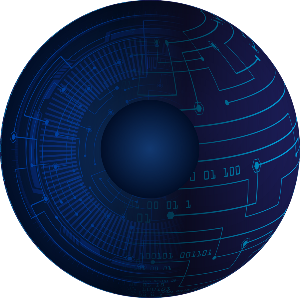 Modern Technology Eye Crop-out png