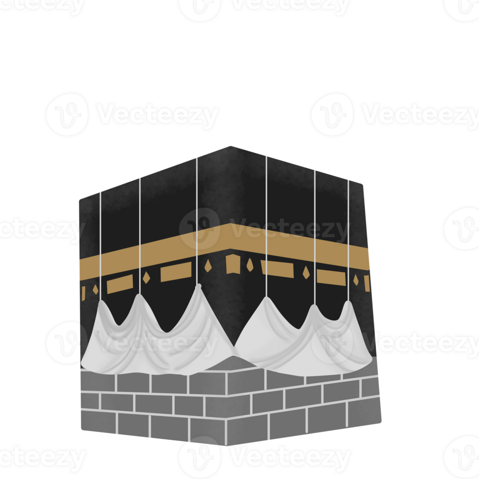 Kabah a holy place in Mecca png