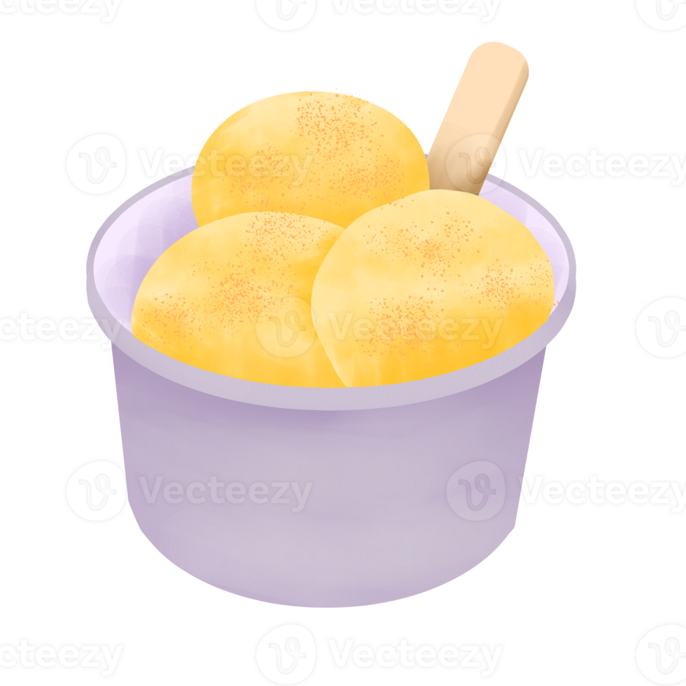 Tasty Ice Cream Illustration png