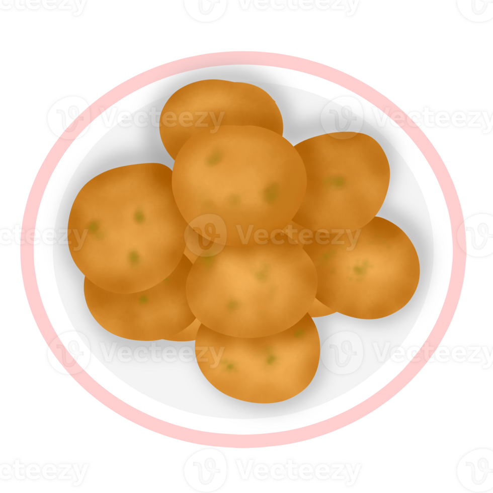 A tasty perkedel png