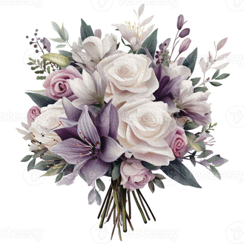 Aquarell gemütlich Frühling Ast von Blumen- mit Pastell- Farbe zum Gruß Hochzeit Karte Logo Muster Textil- isoliert auf transparent png Hintergrund, generativ ai