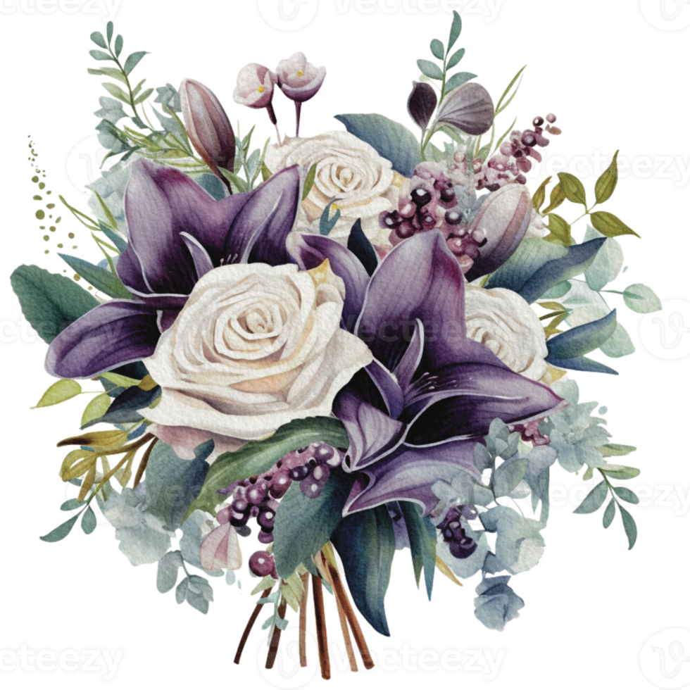 acuarela acogedor primavera rama de floral con pastel color para saludo Boda tarjeta logo modelo textil aislado en transparente png fondo, generativo ai