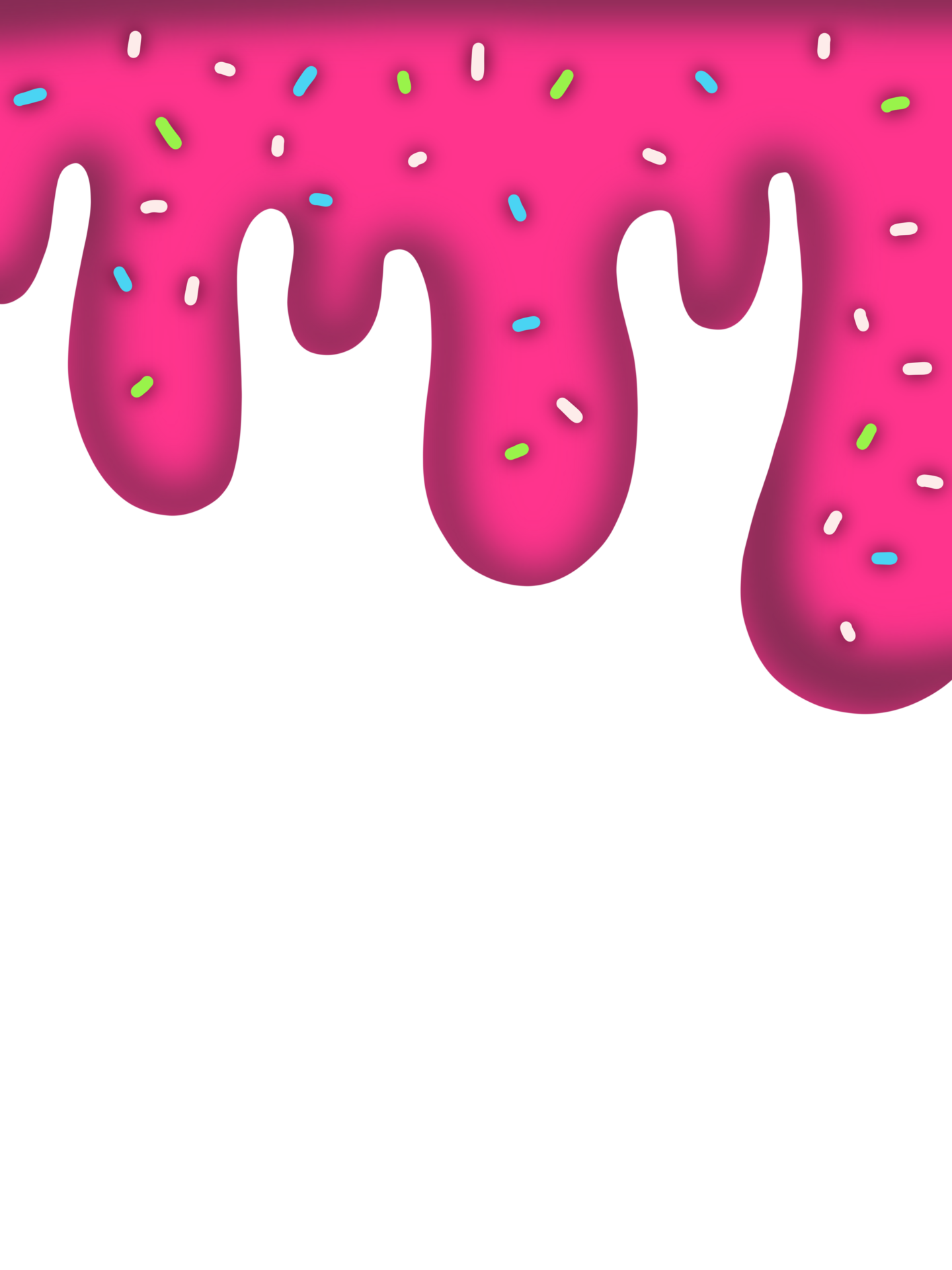 Pink Donut Icing Glaze Isolated Candy Melt Drip Border 24300370 PNG pink-donut-icing-glaze-isolated-candy-melt-drip-border-24300370-png